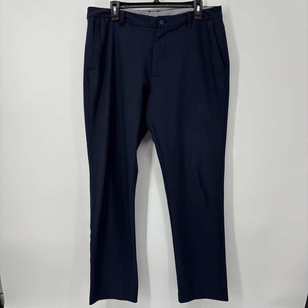 Footjoy Golf Pants Navy Blue Mens‎ Size 36x32 Athletic Stretch Performance